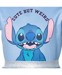 Disney Girls Minnie Mouse Lilo & Stitch Mesh Cosplay Tulle Dress to