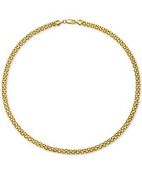 Polished Bismark Link 18" Statement Necklace in 10k Gold