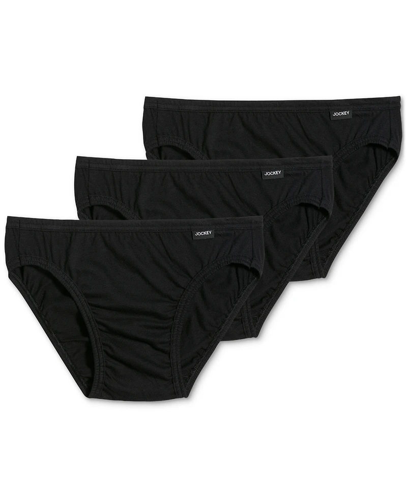 Jockey Men's 3-Pack Underwear Elance Bikini