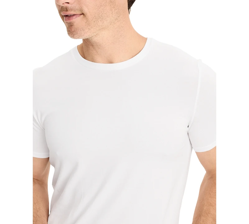 Jockey Men's Stretch Short-Sleeve Crewneck T-Shirts, Pack of 3