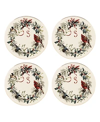 Lenox Winter Greetings Dinner Plates, Set of 4