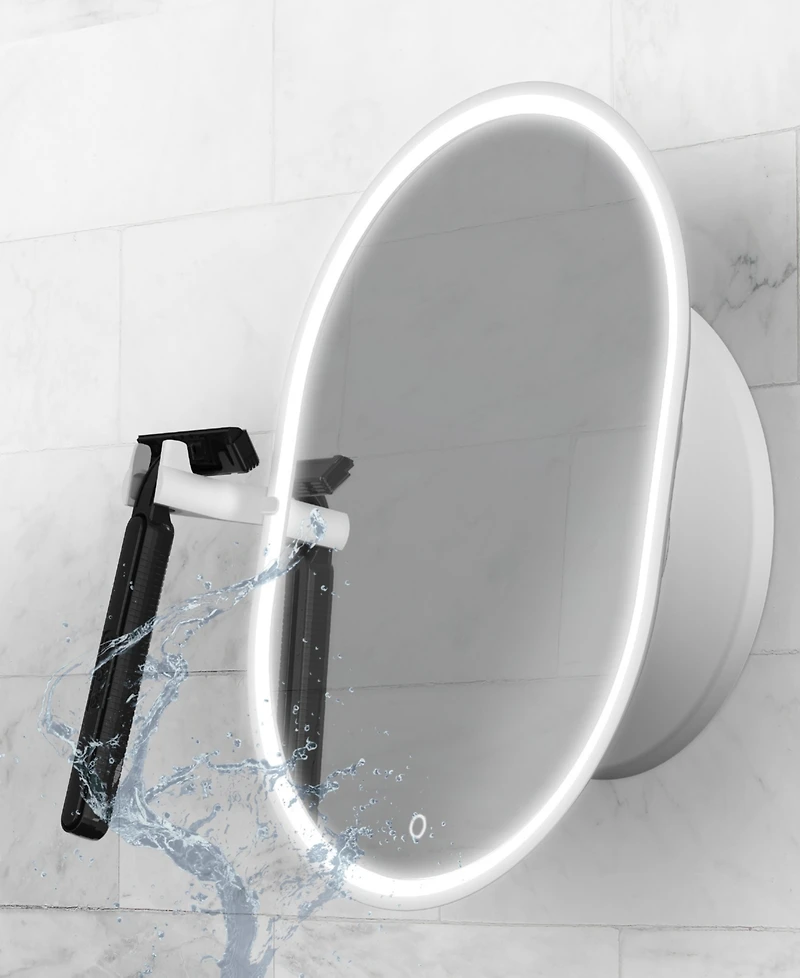 Sharper Image SpaStudio Heated Shower Mirror