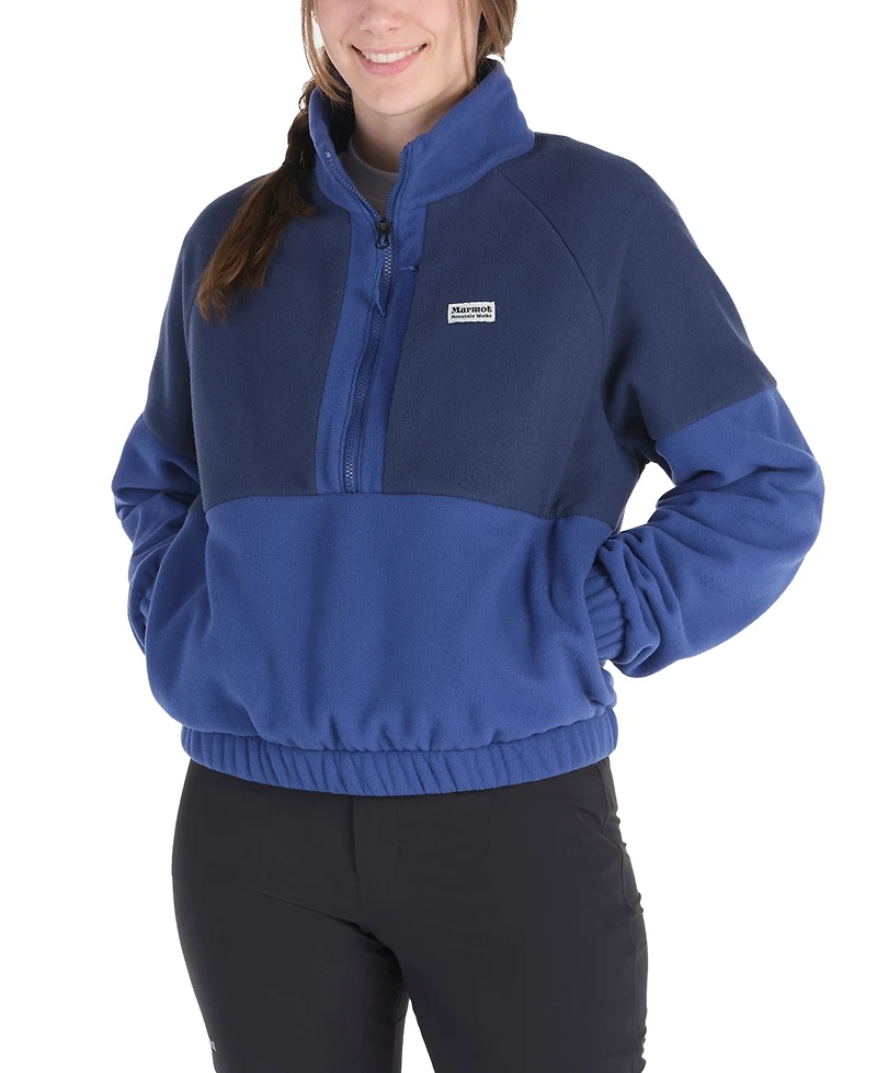 Marmot Women's 1/2-Zip Retro Rocklin Fleece Jacket