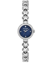 Kate Spade New York Women's Monroe Silver-tone Stainless Steel Star Bracelet Watch 20mm