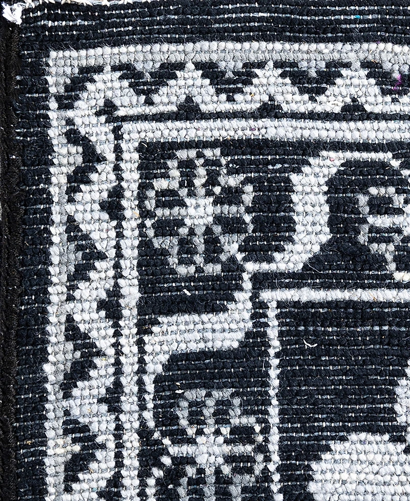 Adorn Hand Woven Rugs Indian Ooak M7067 8'3''x9'10'' Area Rug