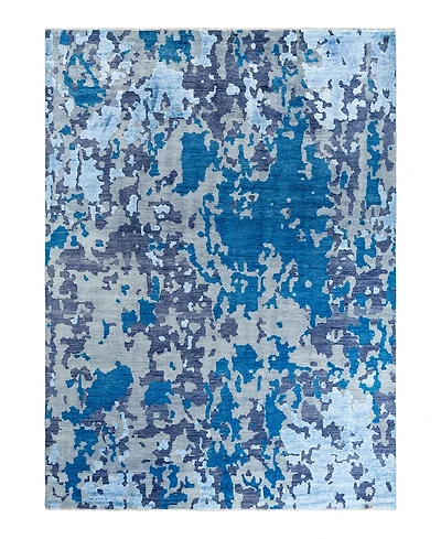 Adorn Hand Woven Rugs Indian Ooak M7184 8'10''x11'10'' Area Rug