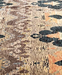 Adorn Hand Woven Rugs Indian Ooak M6178 7'10''x10'1'' Area Rug