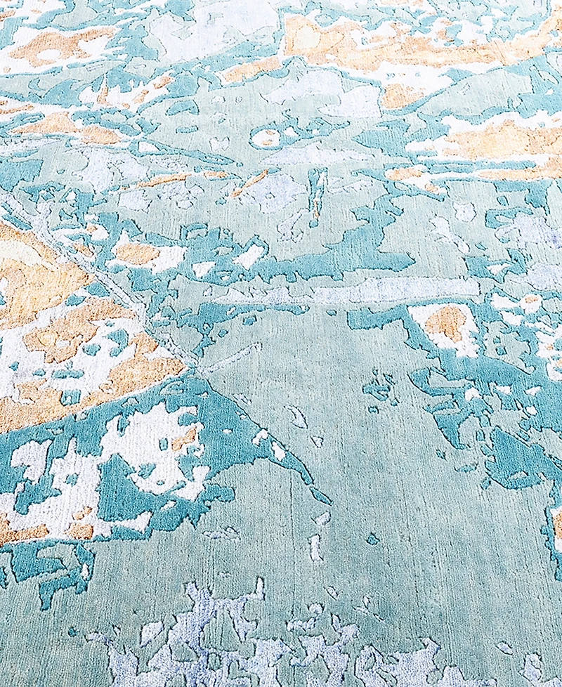 Adorn Hand Woven Rugs Indian Ooak M7493 8'2''x10'1'' Area Rug