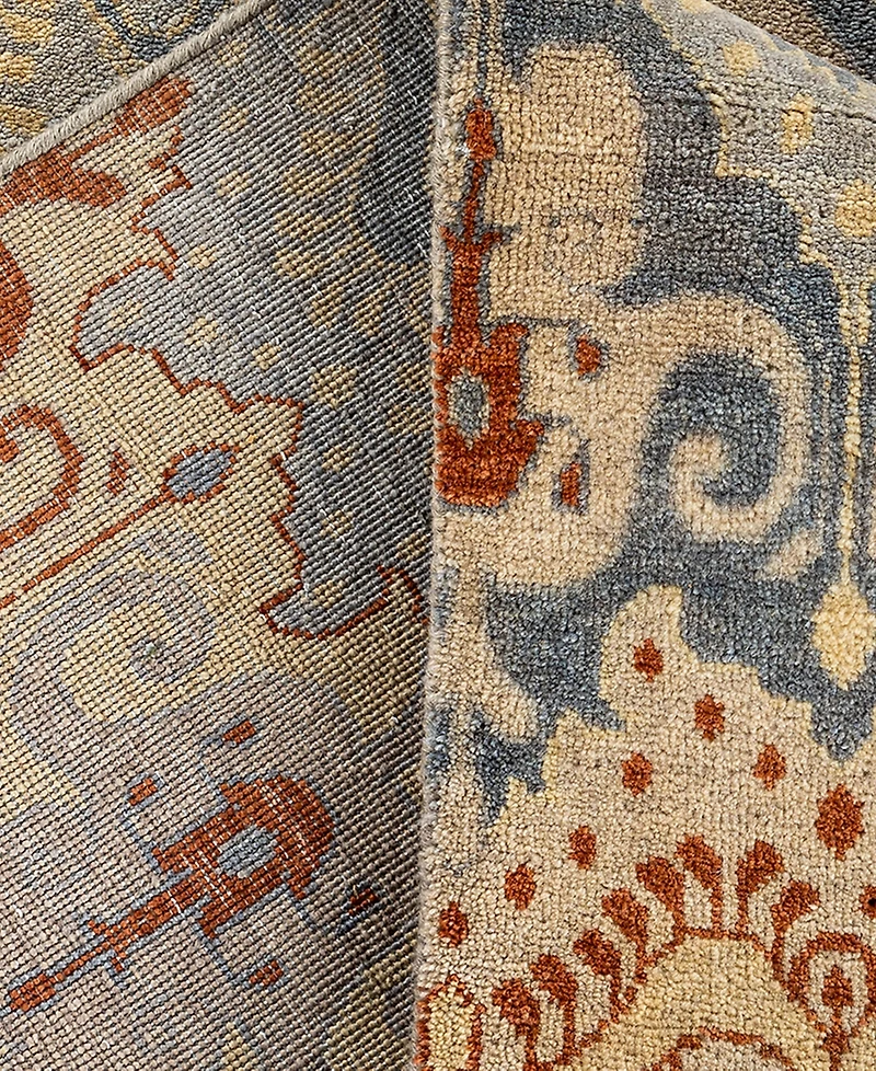 Adorn Hand Woven Rugs Indian Ooak M6004 9'3''x12'3'' Area Rug