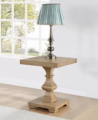 Dory 48" Wood Square End Table