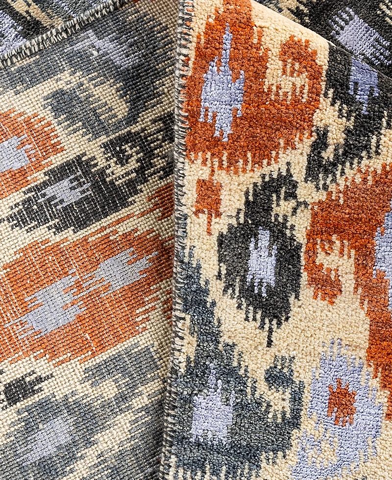 Adorn Hand Woven Rugs Indian Ooak M6166 9'x11'7'' Area Rug