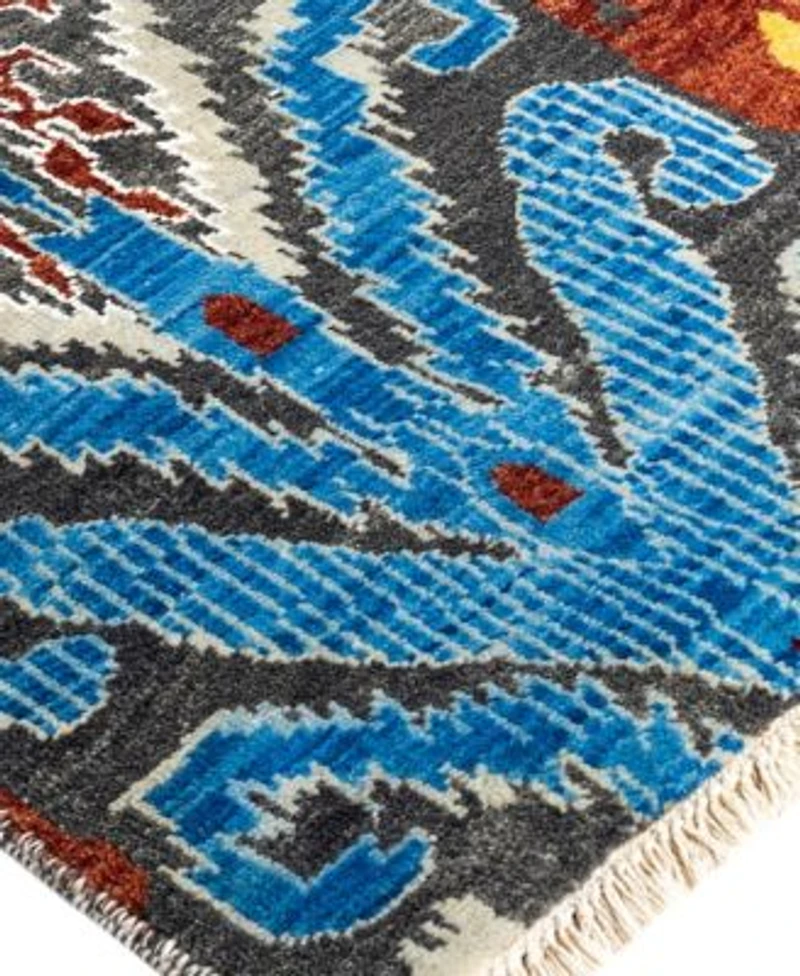Adorn Hand Woven Rugs Indian Ooak M6008 Rug Collection