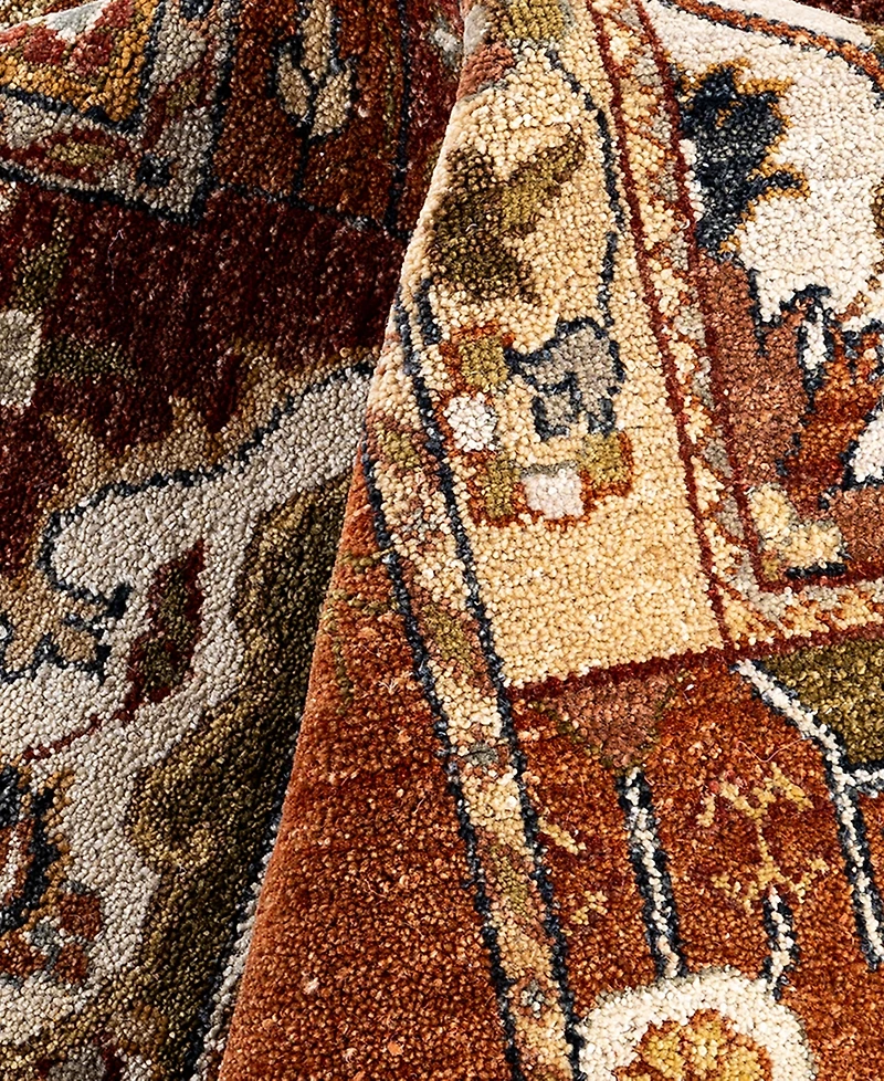 Adorn Hand Woven Rugs Indian Ooak M5666 9'3''x11'10'' Area Rug