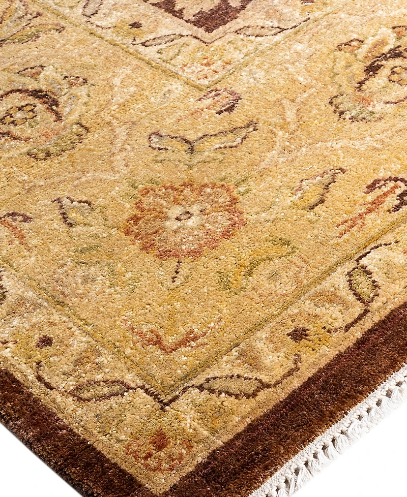 Adorn Hand Woven Rugs Indian Ooak M5717 9'1''x11'10'' Area Rug