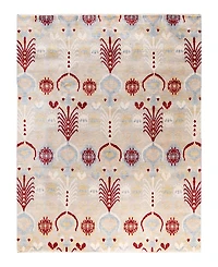 Adorn Hand Woven Rugs Indian Ooak M5964 7'9''x10' Area Rug
