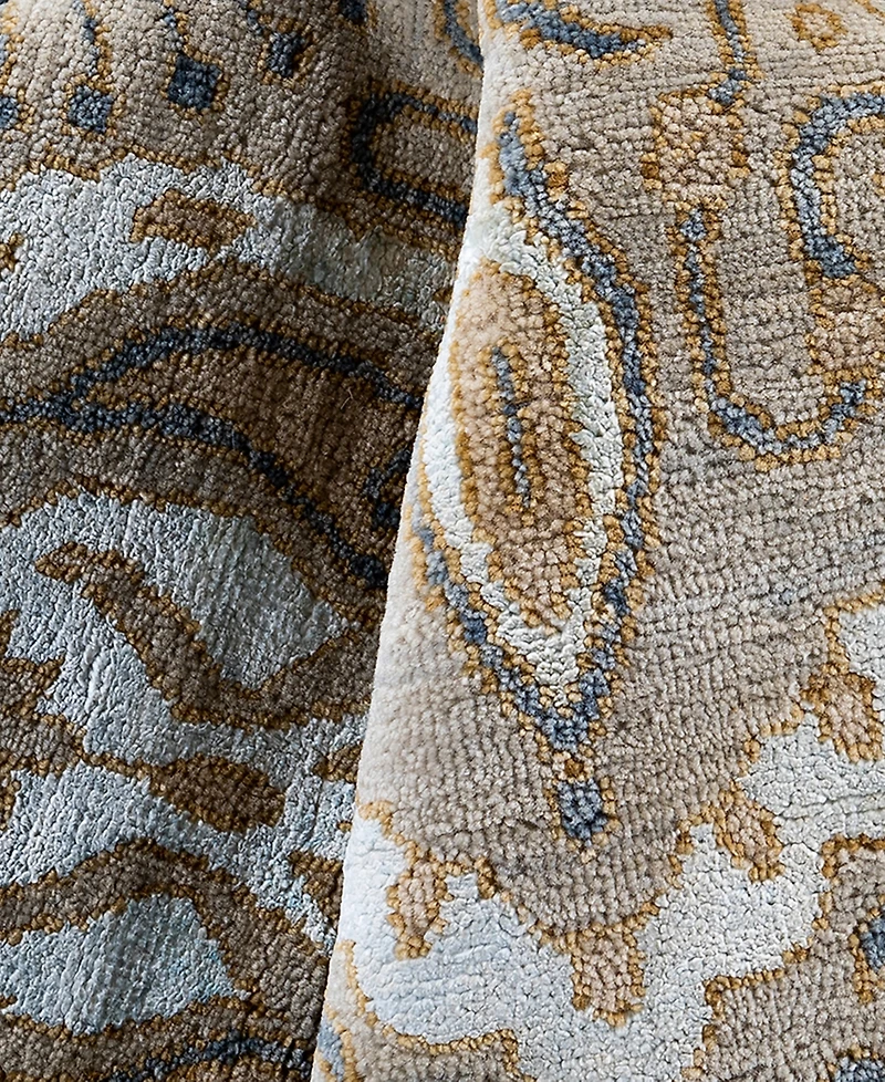 Adorn Hand Woven Rugs Indian Ooak M7004 8'1''x10'2'' Area Rug