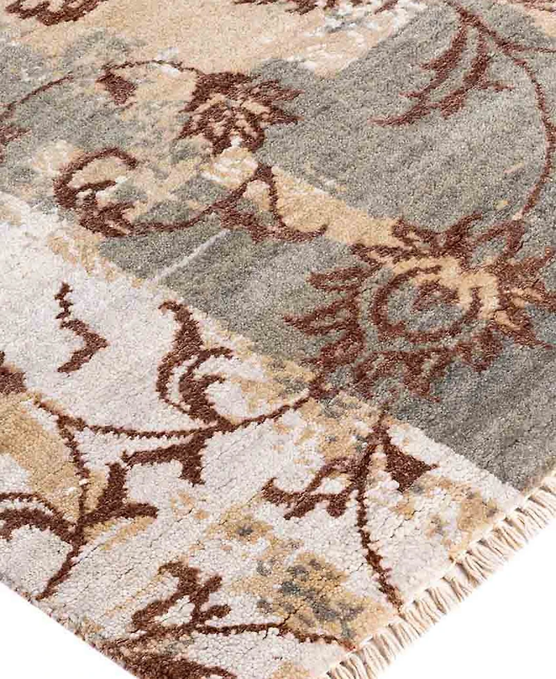 Adorn Hand Woven Rugs Indian Ooak M6901 8'1''x10' Area Rug