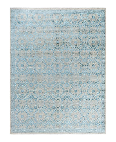 Adorn Hand Woven Rugs Indian Ooak M6833 7'10''x9'10'' Area Rug