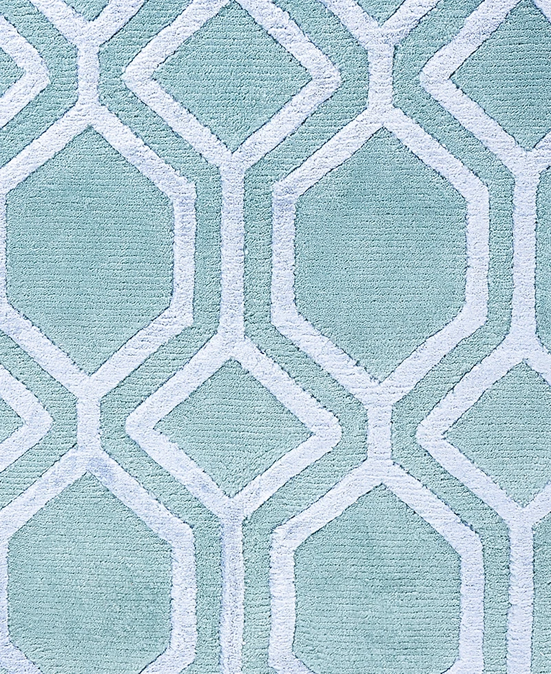 Adorn Hand Woven Rugs Indian Ooak M7612 8'1''x9'10'' Area Rug