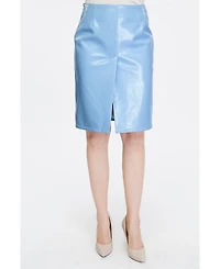 Furniq Uk Women's Leather Skirt