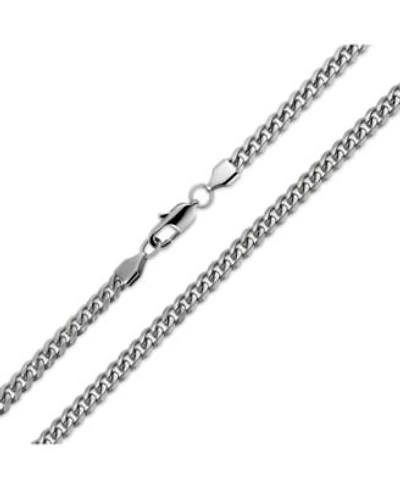 Bling Jewelry Heavy Duty Biker Jewelry Solid 8mm Curb Miami Cuban Link Chain For Men Necklace Stainless Steel
