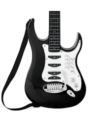 Best Choice Products Kids Electric Musical Guitar Toy Play Set w/ 6 Demo Songs, Whammy Bar, Microphone, Amp, Aux