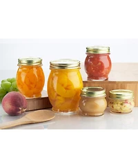 Amici Home Orto Canning Preserving Jar, Set of 6 - 27.5 Oz