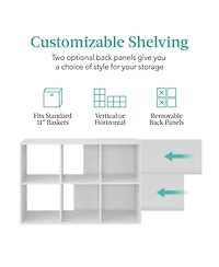 Best Choice Products -Cube Bookshelf, 11in Display Storage System