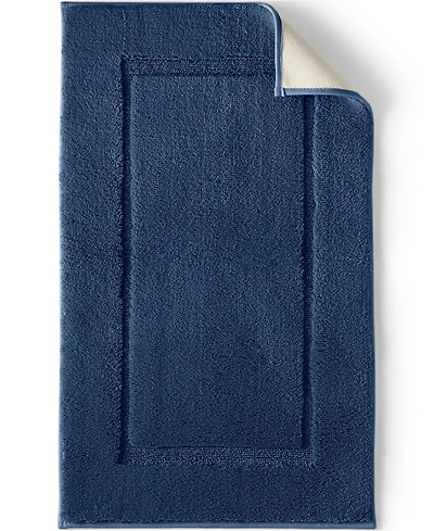 Lands' End Cotton Non-skid Small Bath Rug 16x23