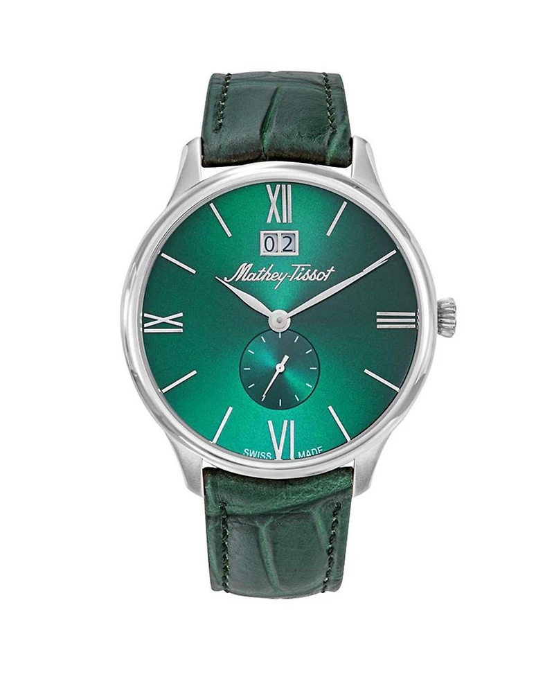 Mathey Tissot Men's Edmond Black Dial Watch - H1886QAV