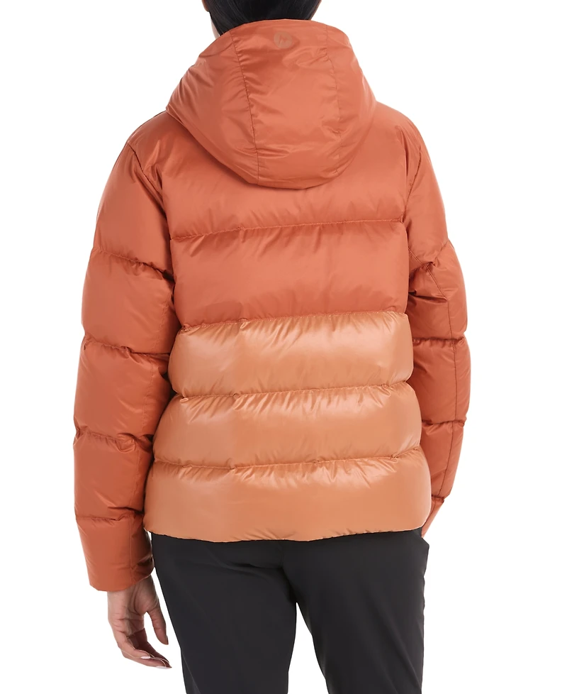 Marmot Women's Guides Hooded Zip-Front Down Coat