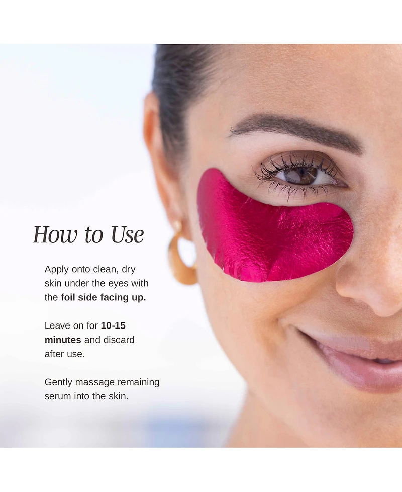 Wander Beauty Baggage Claim Limited-Edition Festive Fuchsia Eye Masks, Created for Macy's