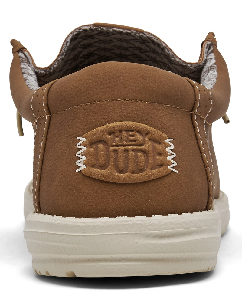 Hey Dude Men's Wally Classic Slip-On Casual Moccasin Sneakers from Finish Line