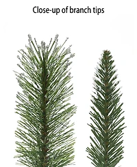 Puleo 4" Pre-Lit Potted Artificial Adorned Christmas Tree