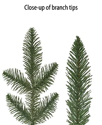 Puleo 6' x 10" Battery-Operated Pre-Lit Decorated Artificial Garland