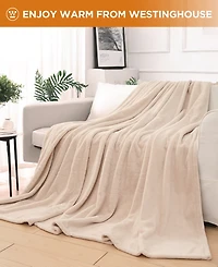 Westinghouse Heated Flannel Blanket