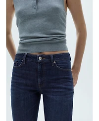 Mango Women's Fiona Flare Mid-Rise Jeans