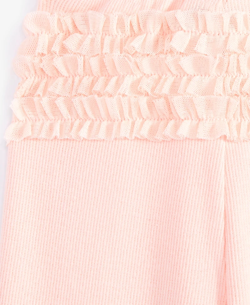 Baby Girls Tiny Dancer Ruffled Bodysuit & Pants, 2 Piece Set, Exclusively at Macy's