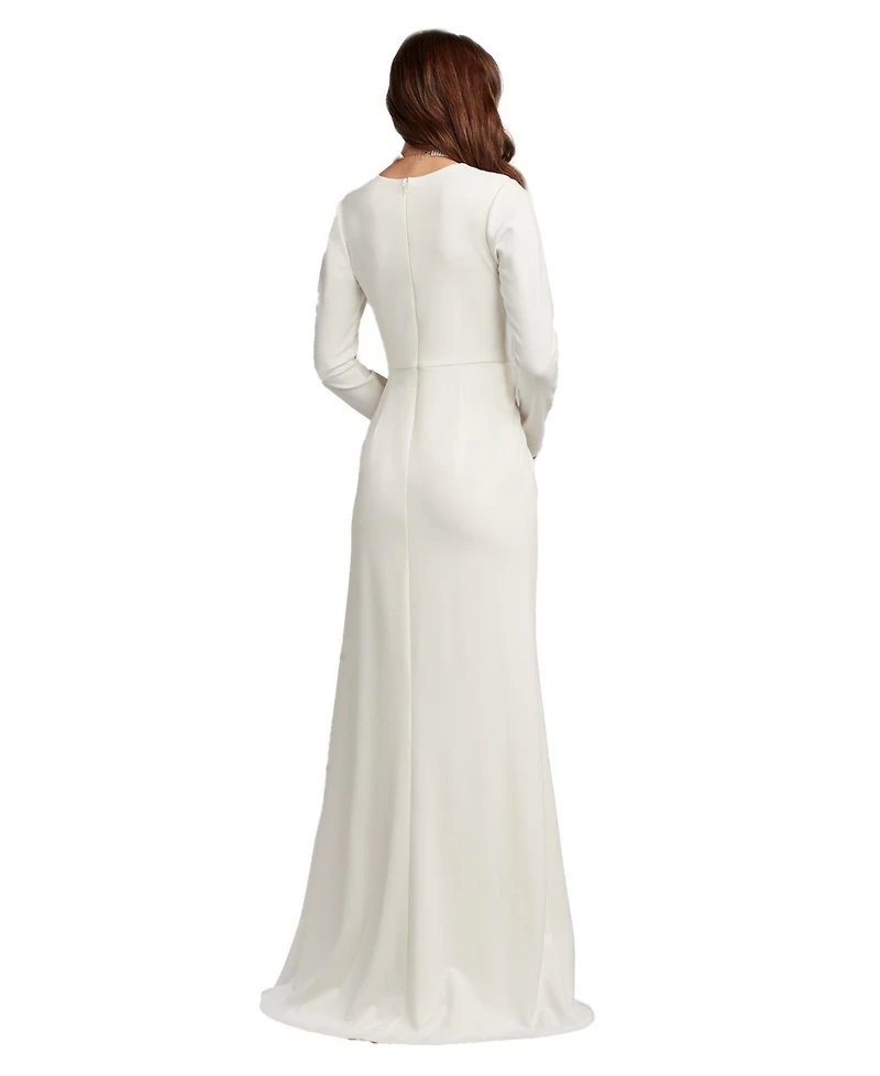 Tadashi Shoji Women's Kleiman Cascading Drape Gown