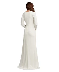 Tadashi Shoji Women's Kleiman Cascading Drape Gown