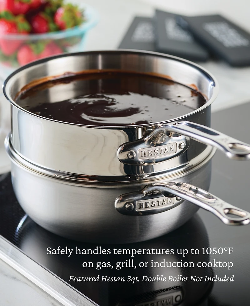Hestan NanoBond Molecular Titanium 2-Quart Saucier with Lid