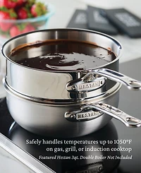 Hestan NanoBond Molecular Titanium 2-Quart Saucier with Lid