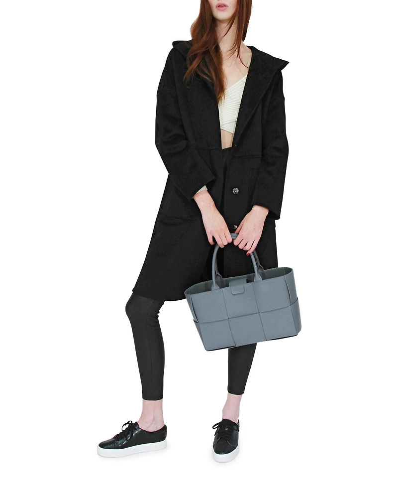 Belle & Bloom Women's Sunday Morning Hooded Coat