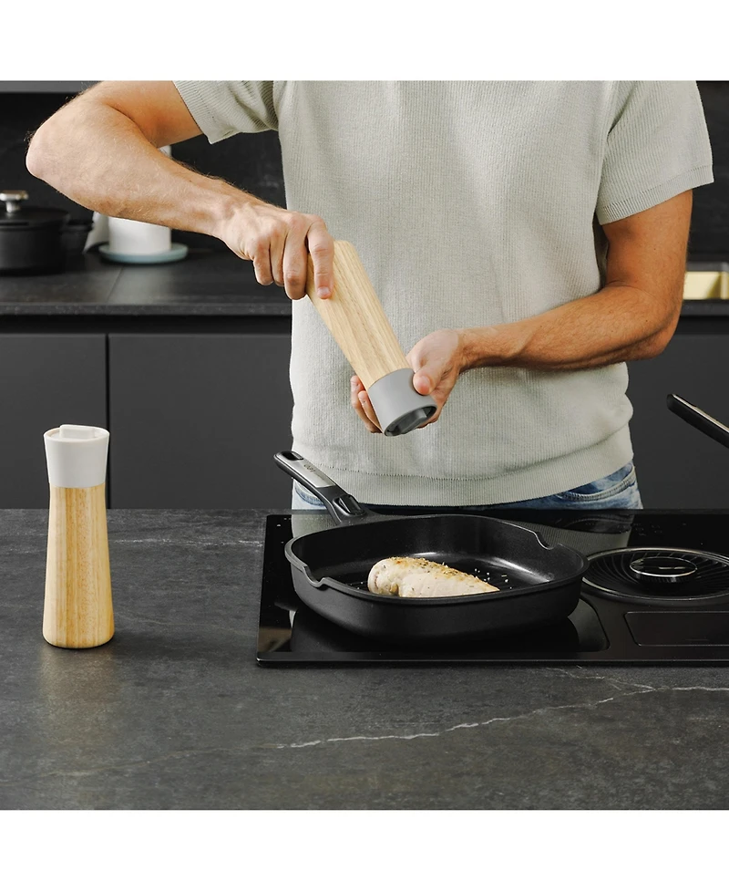 BergHOFF Leo Phantom Nonstick Ceramic 10.25" Grill Pan, Recycled