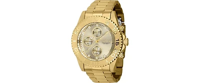 Invicta Men's 43410 Pro Diver Quartz Chronograph Champagne Dial Watch