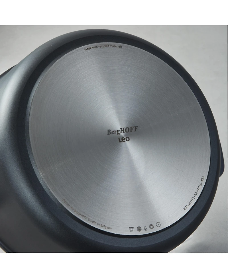 BergHOFF Leo Phantom 4pc Nonstick Ceramic Stockpot Set, Recycled