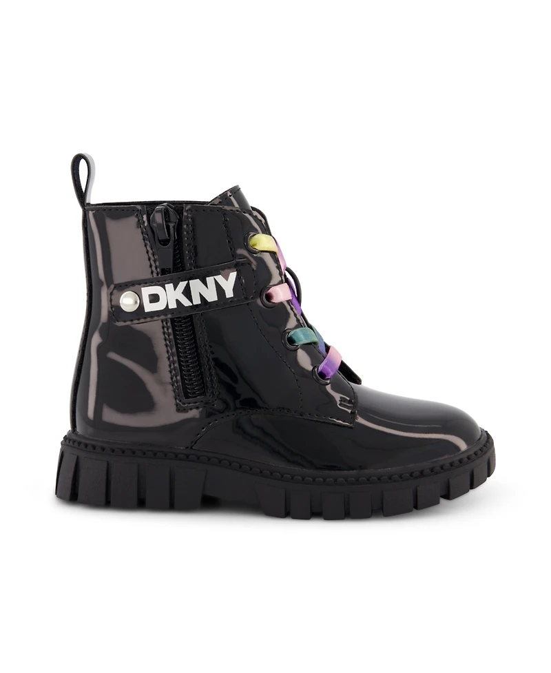 Dkny Toddler Girls Carrie Side Zipper Lug Boot