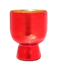 Mikasa Mercury Glass Hurricane, 8.5 Inches