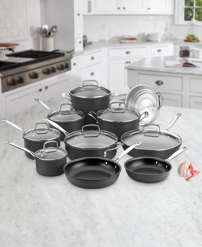 Cuisinart Chef's Classic Hard Anodized 17-Pc. Set