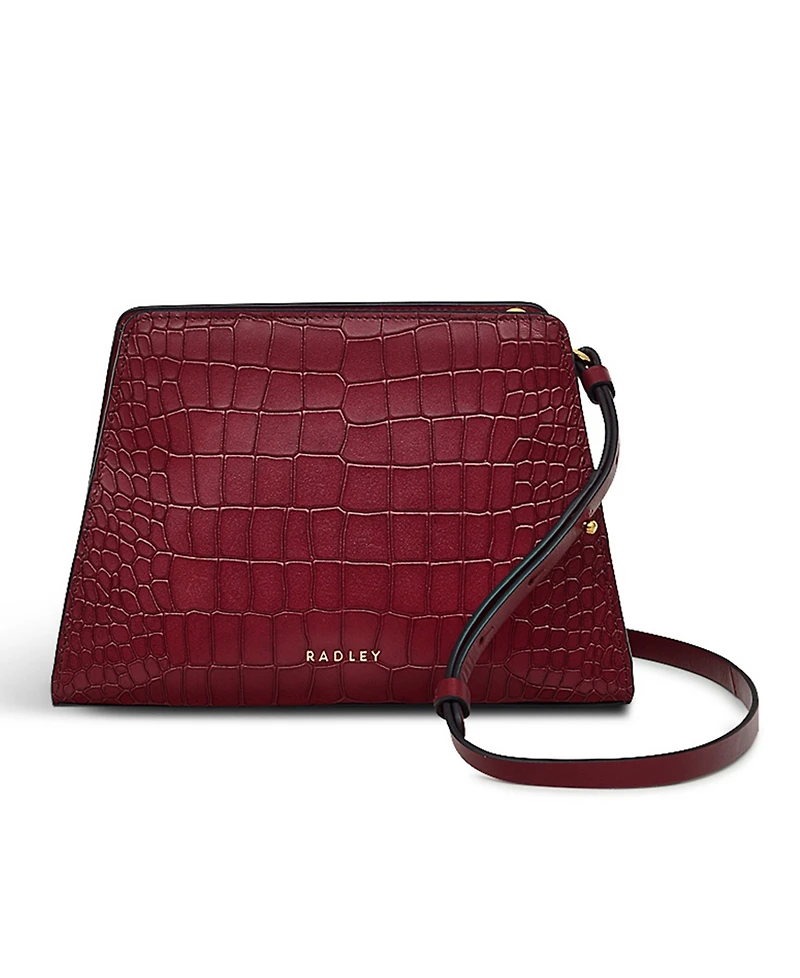Radley London Glasshouse - Faux Croc Small Open Top Crossbody Bag